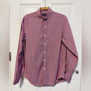Men’s J. Crew Mercantile Flex Button Down Long Sleeve Shirt Purple Sz S